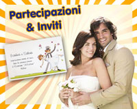 Partecipazioni MATRIMONIO Inviti NOZZE (cod 110636)